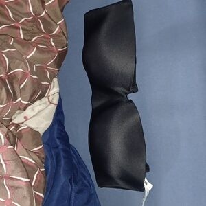 Pink Victoria's Secret Elegant Black Strapless Push-up Bra Size 40DD